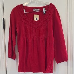 Red Women's Top